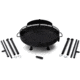 Barebones Cowboy Fire Pit Grill - 30in w/ Adjustable Legs, CKW-450