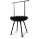 Barebones Cowboy Fire Pit Grill - 30in w/ Adjustable Legs, CKW-450