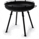 Barebones Cowboy Fire Pit Grill - 30in w/ Adjustable Legs, CKW-450