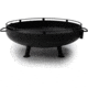 Barebones Cowboy Fire Pit Grill - 30in w/ Adjustable Legs, CKW-450