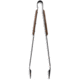Barebones Cowboy Grill Tongs, Stainless Steel, Natural Walnut, 16 L x 4.5 W x 1.5 H inches, CKW-462