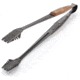 Barebones Cowboy Grill Tongs, Stainless Steel, Natural Walnut, 16 L x 4.5 W x 1.5 H inches, CKW-462