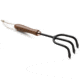 Barebones Cultivator Hand Tool, Wooden Handle, Heat-Treated Stainless Steel Blade, GDN-090