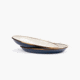 Barebones Enamel 2-Tone Salad Plate Set Indigo Blue, CKW-1034