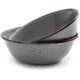 Barebones Enamel Bowl Set - Set of 2, Slate Gray, CKW-357