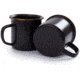 Barebones Enamel Espresso Cup Set, Charcoal, CKW-344