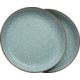 Barebones Enamel Salad Plate Set, Mint, CKW-427