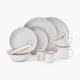 Barebones Enamelware Dining Collection - Eggshell, CKW-387