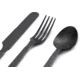 Barebones Flatware Set, Matte Black, CKW-370