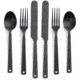 Barebones Flatware Set, Matte Black, CKW-370