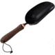 Barebones Garden Scoop, 12.5in Overall, Heat-Treated 2Cr13 Stainless Steel, Walnut Handle, GDN-092