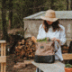 Barebones Neelum Market Tote Bag Khaki