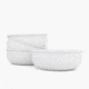 Barebones Rolled Enamelware Bowl Set, CKW-1050