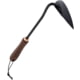 Barebones Triangle Hoe, Heat-Treated 2Cr13 Stainless Steel Blade, Walnut Handle, GDN-091