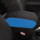 Bartact 2019 plus JT Gladiator Padded Center Console Cover, Blue/Black, JTIA2019CCUB