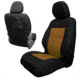 Bartact 2020-21 Toyota Tacoma Electric Driver/ Manual Passenger Mil-Spec Tactical Front Seat Covers, Pair, Black/Coyote, TTAC2020FPBG