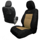 Bartact 2020-21 Toyota Tacoma Electric Driver/ Manual Passenger Mil-Spec Tactical Front Seat Covers, Pair, Black/Khaki, TTAC2020FPBR