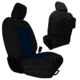 Bartact Front Seat Covers for a 2019 plus Jeep Gladiator, Black/Navy, JTTC2019FPBT