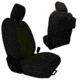 Bartact Front Seat Covers for a 2019 plus Jeep Gladiator, Black/Olive, JTTC2019FPBO