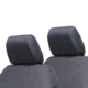Bartact Jeep Front Headrest Covers 2018 plus Wrangler JLU, Graphite, JLHR2018FPG