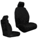 Bartact Jeep Seat Covers Front 13-18 Wrangler JK/JKU Tactical Series SRS Air Bag And Non Compliant, Black/Black, JKTC2013FPBB