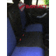 Bartact Jeep Seat Covers Rear Split Bench 13-18 Wrangler JKU, 4 Door, Tactical Series, Black/Navy, JKSC2013R4BT