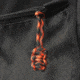 Bartact Paracord Zipper Pull w/ Key Ring, Set of 5, Orange Camo, XXPZ5J