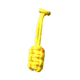 Bartact Paracord Zipper Pull w/ Key Ring, Set of 5, Yellow, XXPZ5Y
