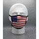 Bartact Reversible 2 Ply Polyester Reusable Washable Face Mask Cover w/ Filter Slot, Large, Thin Blue Line American Flag, FMUSATBL