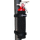 Bartact Roll Bar Fire Extinguisher Mount Holder 2.5lb, Black, RBIAFEH25B