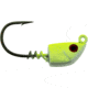 Bass Assassin 2/0 Spring Lock Jigheads, 3/8 oz, Hook 2/0, 3 per Pack, Chartreuse Flash, 3/8 oz, SLJA74005