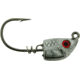 Bass Assassin 2/0 Spring Lock Jigheads, 3/8 oz, Hook 2/0, 3 per Pack, Lead/Red Eye, 3/8 oz, SLJA74001