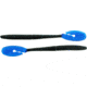 Bass Assassin BANG Lures Ding Dong, 6in, 15 per Pack, Black/Blue Glitter Tail, 6, DDW57405