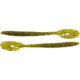 Bass Assassin BANG Lures Ding Dong, 6in, 15 per Pack, Green Pumpkin, 6, DDW57458