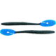 Bass Assassin BANG Lures Ding Dong, 6in, 15 per Pack, Junebug/Blue Tail, 6, DDW57237