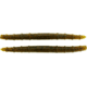 Bass Assassin BANG Lures Fat Job, 5.25in, 10 per Pack, Green Pumpkin/Red Glitter, 5.25, FJ68501