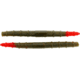 Bass Assassin BANG Lures Fat Job, 5.25in, 10 per Pack, Green Pumpkin/Red Glitter/Red Tail, 5.25, FJ68280