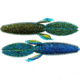 Bass Assassin BANG Lures Litl Skunk Ape, 3.5in, 10 per Pack, Green Pumpkin Shadow, 3.5, SKA5581