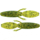 Bass Assassin BANG Lures Litl Skunk Ape, 3.5in, 10 per Pack, Watermelon/Red Glitter/Blue Pearl, 3.5, SKA5404