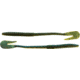 Bass Assassin BANG Lures Rail Worm, 7in, 10 per Pack, Grave Digger, 7, RW58484