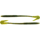 Bass Assassin BANG Lures Rail Worm, 7in, 10 per Pack, Green Pumpkin/Blue Glitter, 7, RW58432