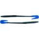 Bass Assassin BANG Lures Rail Worm, 7in, 10 per Pack, June Bug/Blue Tail, 7, RW58237
