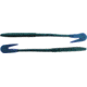 Bass Assassin BANG Lures Rail Worm, 7in, 10 per Pack, Junebug, 7, RW58415