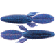 Bass Assassin BANG Lures Skunk Ape, 4.25in, 7 per Pack, Electric Blue Glitter, 4.25, SKA4406