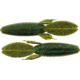 Bass Assassin BANG Lures Skunk Ape, 4.25in, 7 per Pack, Green Pumpkin Blue Glitter, 4.25, SKA4432