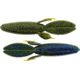 Bass Assassin BANG Lures Skunk Ape, 4.25in, 7 per Pack, Green Pumpkin Shadow, 4.25, SKA4581