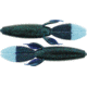 Bass Assassin BANG Lures Skunk Ape, 4.25in, 7 per Pack, Junebug Blue Pearl Tail, 4.25, SKA4576