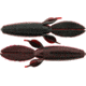 Bass Assassin BANG Lures Skunk Ape, 4.25in, 7 per Pack, Red Shad Green Glitter, 4.25, SKA4316