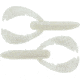 Bass Assassin BANG Lures Woopah Craw, 4in, 7 per Pack, Pearl, 4, WOO18110