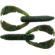 Bass Assassin BANG Lures Woopah Craw, 4in, 7 per Pack, Tilapia, 4, WOO18567